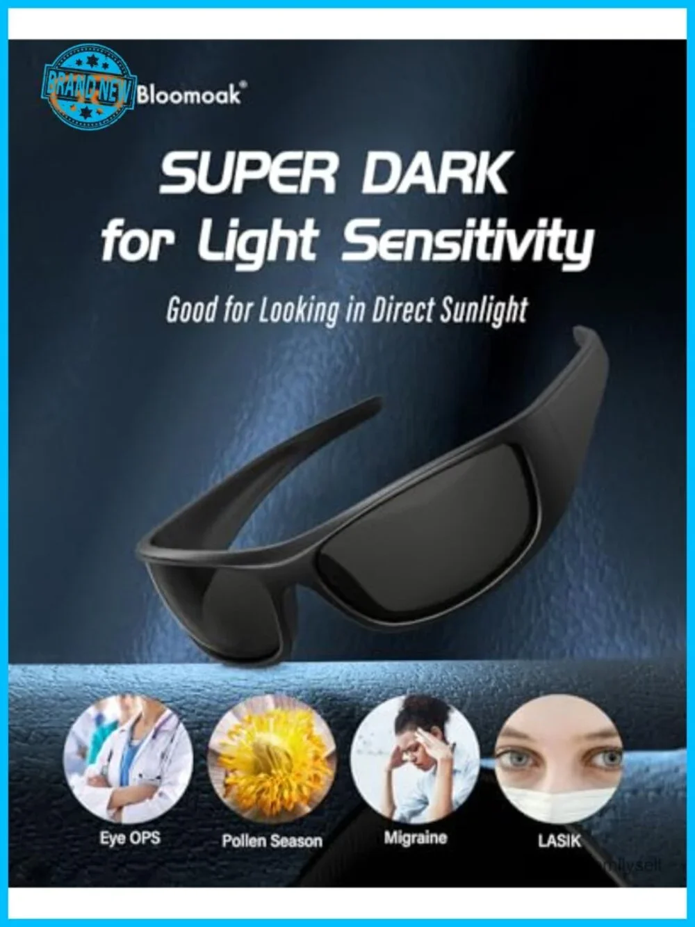TR90 Polarized Wrap Around Sport Sunglasses UV400 Category 4